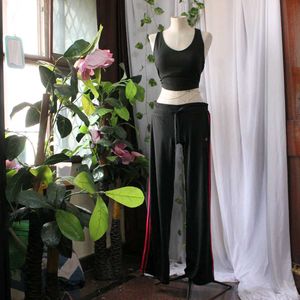 Adidas Wide Leg Yoga Pants
