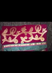 Super Saree With Golden Work