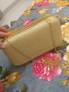 New Sparkling Gold Clutch