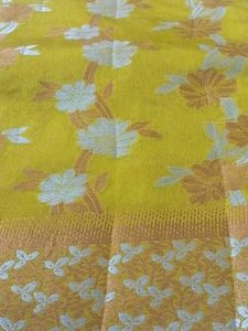 Elegant Yellow Saree