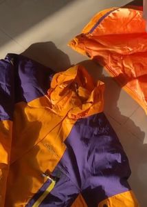 Korean Vintage 80s 90s Lecaf Jacket Windbreaker Unisex : Size M
