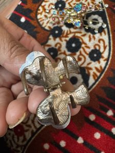 4 Sparkly Crystal Hair Clips