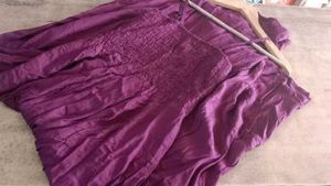 Fancy Wine A Line Dress