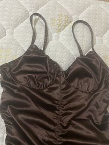 A Dream Satin Bodycon Dress