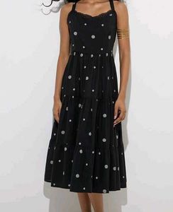 Elegant Polka Dot Dress❤️✨