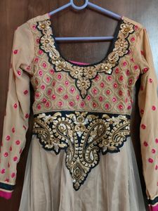 Net Anarkali Dress