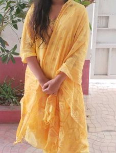 Yellow Salwar Kameez Suit