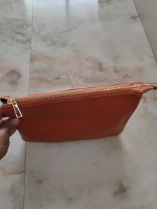 Solid Coral Color Bag