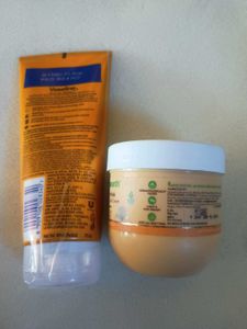 Vaseline &amp; Mamaearth Cream