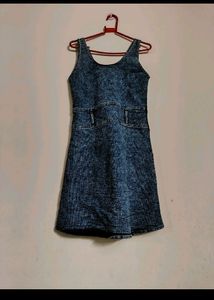 Denim Jeans Mini Dress