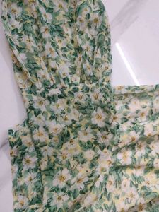 Floral Print Mini Dress