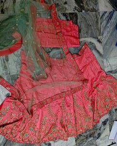 Very Heavy Sider Lehenga Choli For Marriage