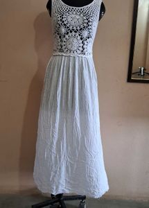 Crochet Top Dress