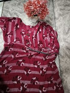 Floral Print Mini Dress