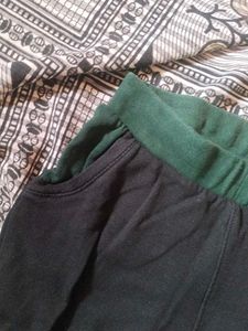 New Black Green Trouser