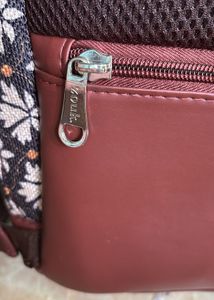 Zouk Floral Print Backpack