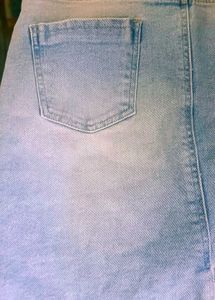 Sky Blue Mini Skirt For Your Teenager Girls.