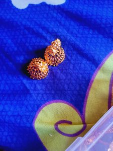 One Gram gold jhumka big size