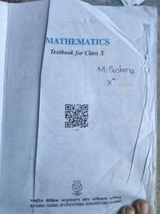 NCERT Mathematics Textbook for Class 10