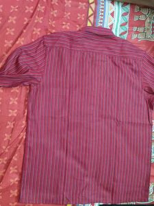 Striped Button-Down Shirt