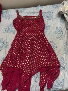 Festive Sharara&suit Set with Dupatta