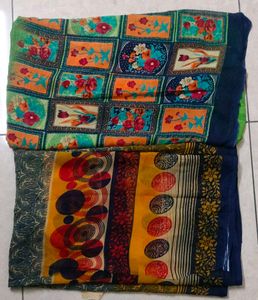 Sarees Combo Of 2.