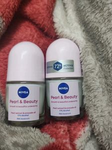2 pc Nivea Pearl & Beauty Deodorant