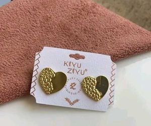 Heart Gold Earrings