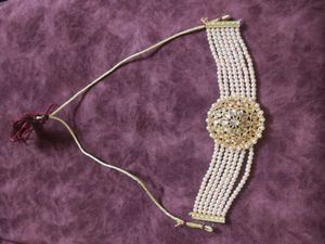 Never Used Pearl &amp; Stone Choker