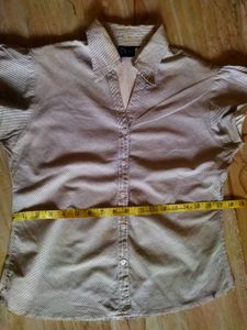 Aesthetic Korean Black And White Zigzag Top