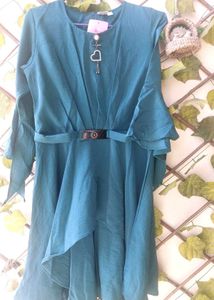 High Low Dress With Pants