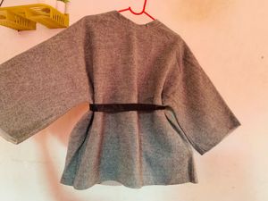 Stylish Grey Kimono Jacket