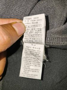 TNF &#39;Korea&#39; Faux-Leather Patch Sweatshirt