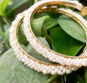 Brand New Fresh Seawater Pearl Bangles