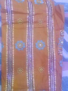 Embroidered Fabric Dress Material