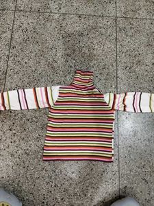 Striped Long Sleeve Top