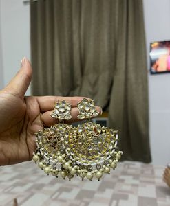 Statement Kundan Earrings