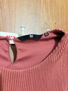 FIG Brand Peach Dress For Party