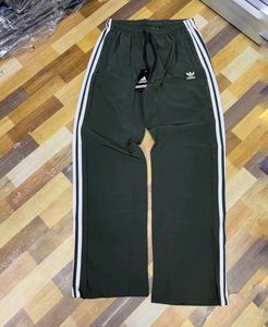 Adidas Track Pants - Olive Green