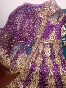 Beautiful Bridal Lehenge One Time Use