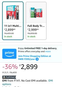 Bombay Shaving Company 11 in1 Trimmer at 1688/-