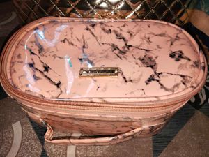 Marble Print Cosmetic Pouch