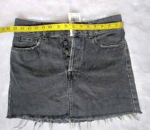 Denim Mini Skirt