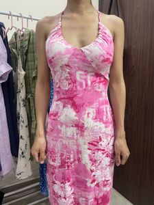 Tie Up Dress