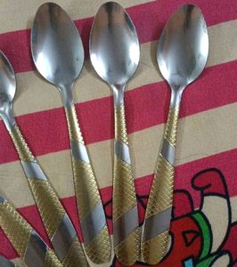 Brand New Spoons Golden Print