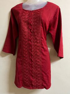 Red Plus Side One Piece