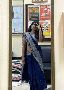 Embroidered Saree