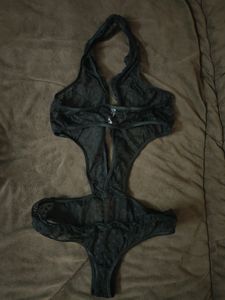 399Rs.Gorgeous Net Bodysuit