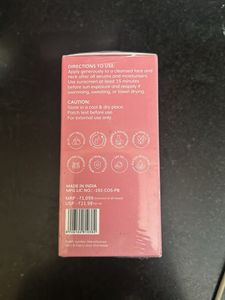 Watergel Sunscreen