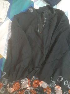 Elegant Black Kurta